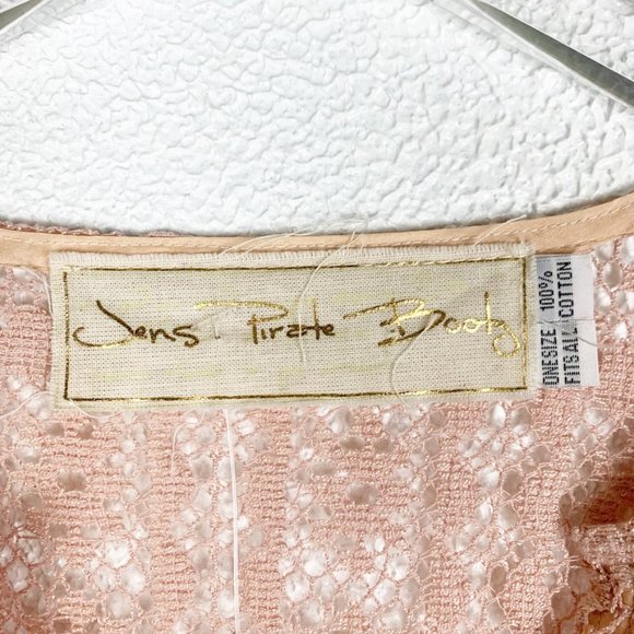 Jen's Pirate Booty | Blush / Dusty Pink Kaftan Poncho - Picture 5 of 6